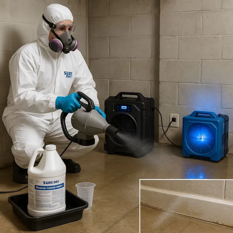 Sanitization and Odor Removal process in Orinda, CA