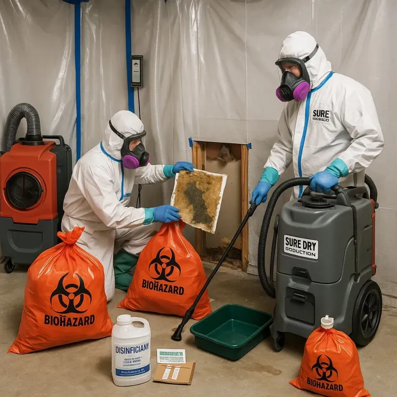 Contaminated Water Handling Protocols process in Orinda, CA